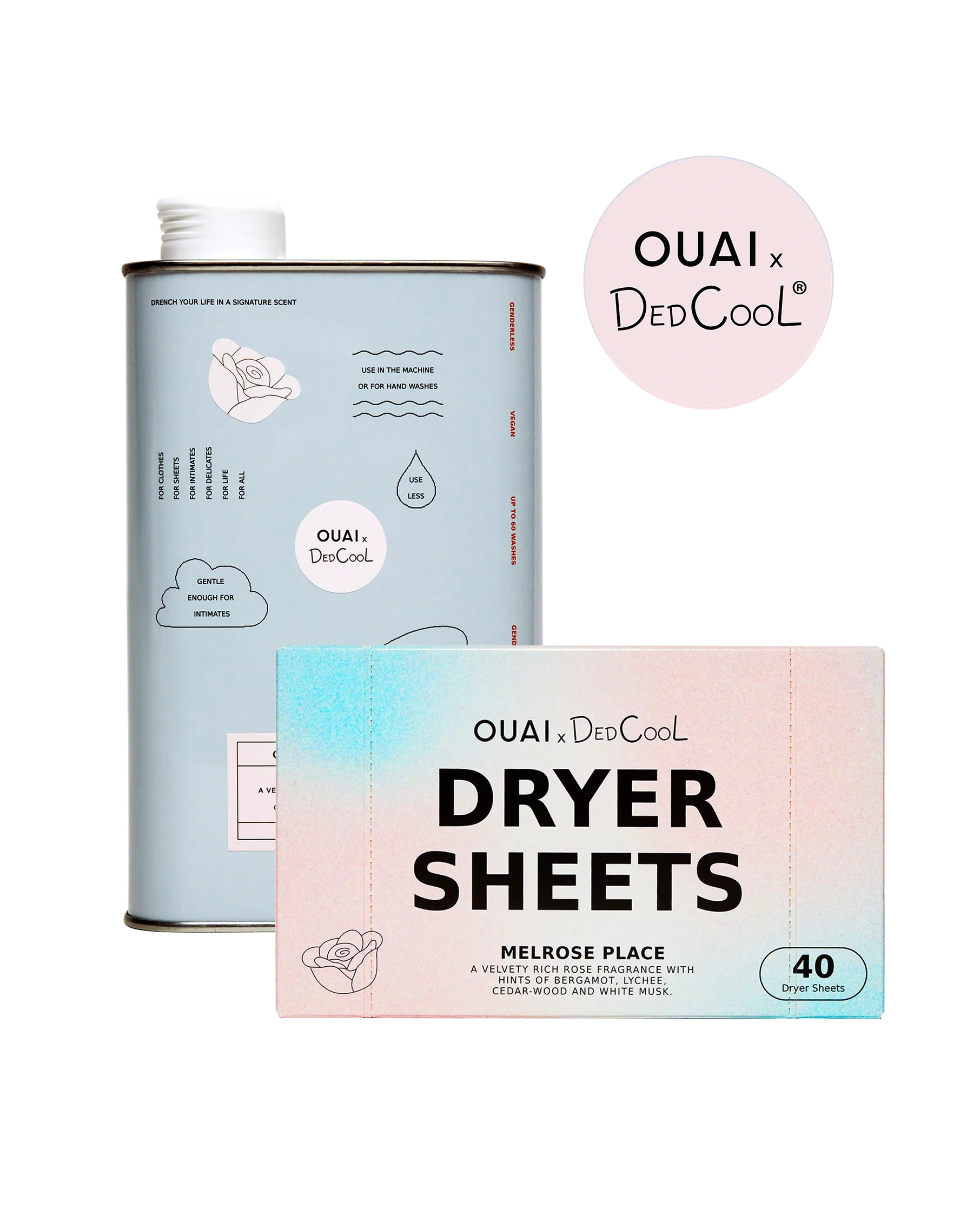 DedCool x OUAI Melrose Place Laundry Duo | DedCool