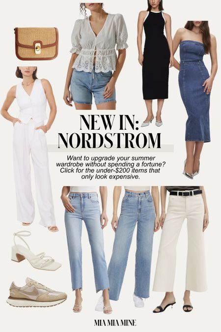 Nordstrom new summer outfits
Jeans under $100
Linen suit / linen vest
Denim dress
Contrast trim dress
Summer sandals 

#LTKSeasonal #LTKFindsUnder100 #LTKStyleTip