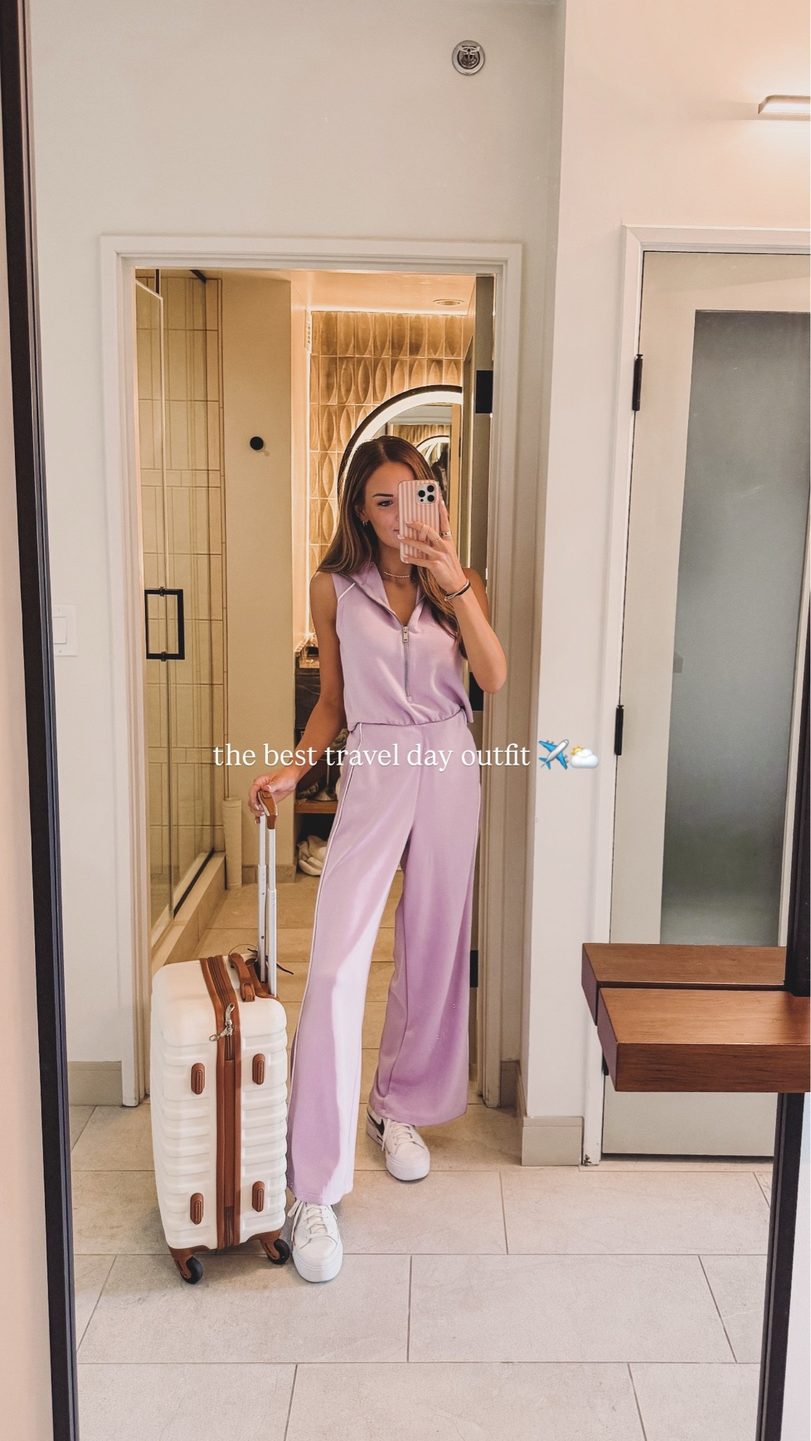 Comfiest travel outfit! 

Seasonal fall transitional summer to fall clothing Amazon finds matching set purple colorful

#LTKmomlife #LTKSeasonal #LTKootd