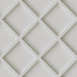 ARTISTICK White Wood Trellis Non-Woven Peel and Stick Wallpaper 300243 - The Home Depot | The Home Depot