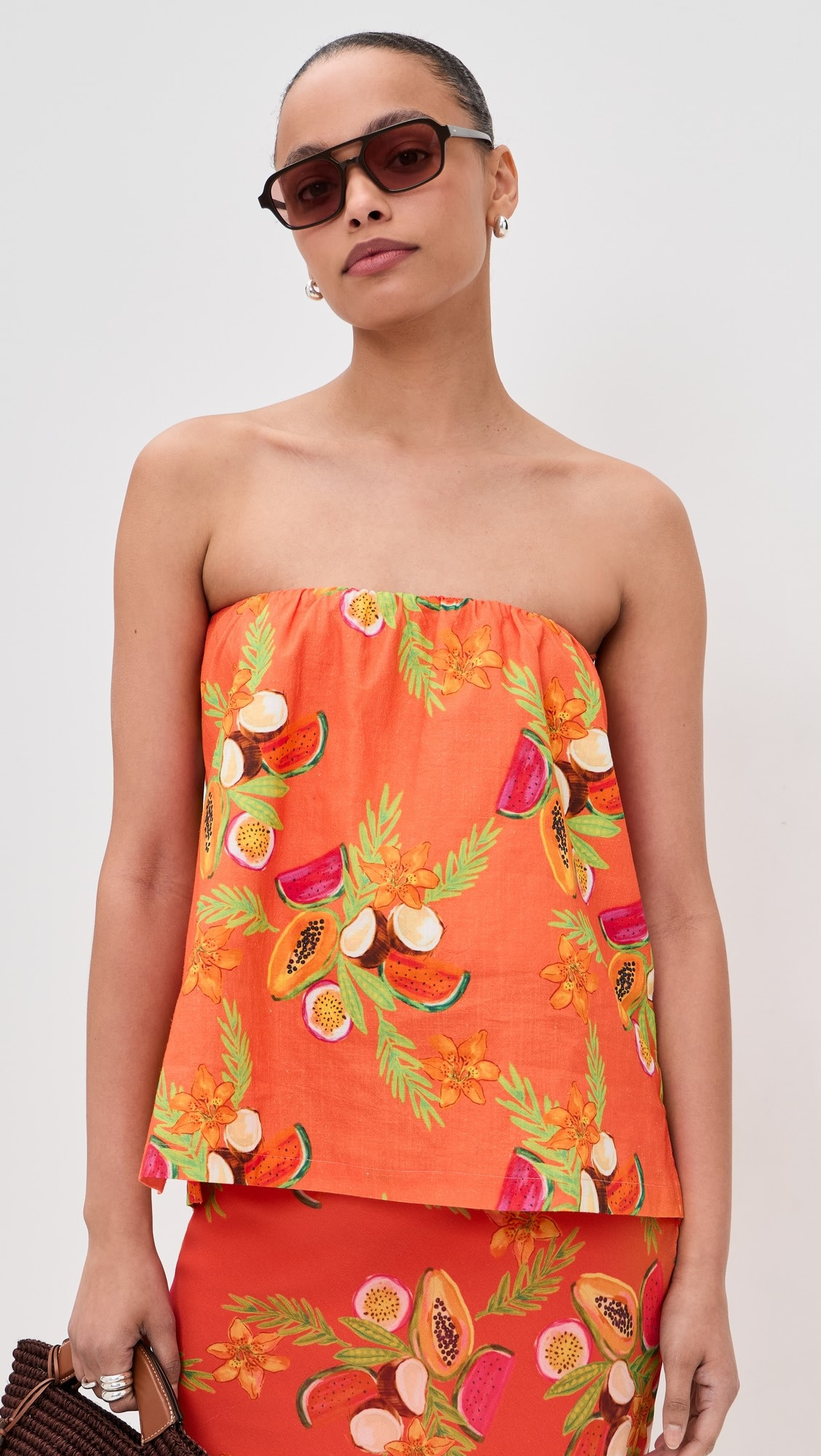 Papaya Strapless Top | Shopbop