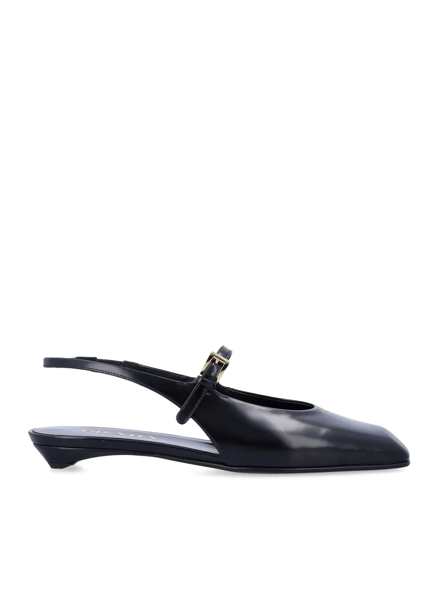 SMOOTH LEATHER SLINGBACK BALLERINAS - Prada - Woman | Suitnegozi INT