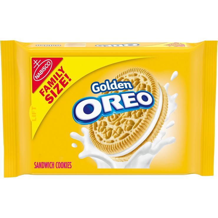 OREO Golden Sandwich Cookies Family Size - 19.1oz | Target