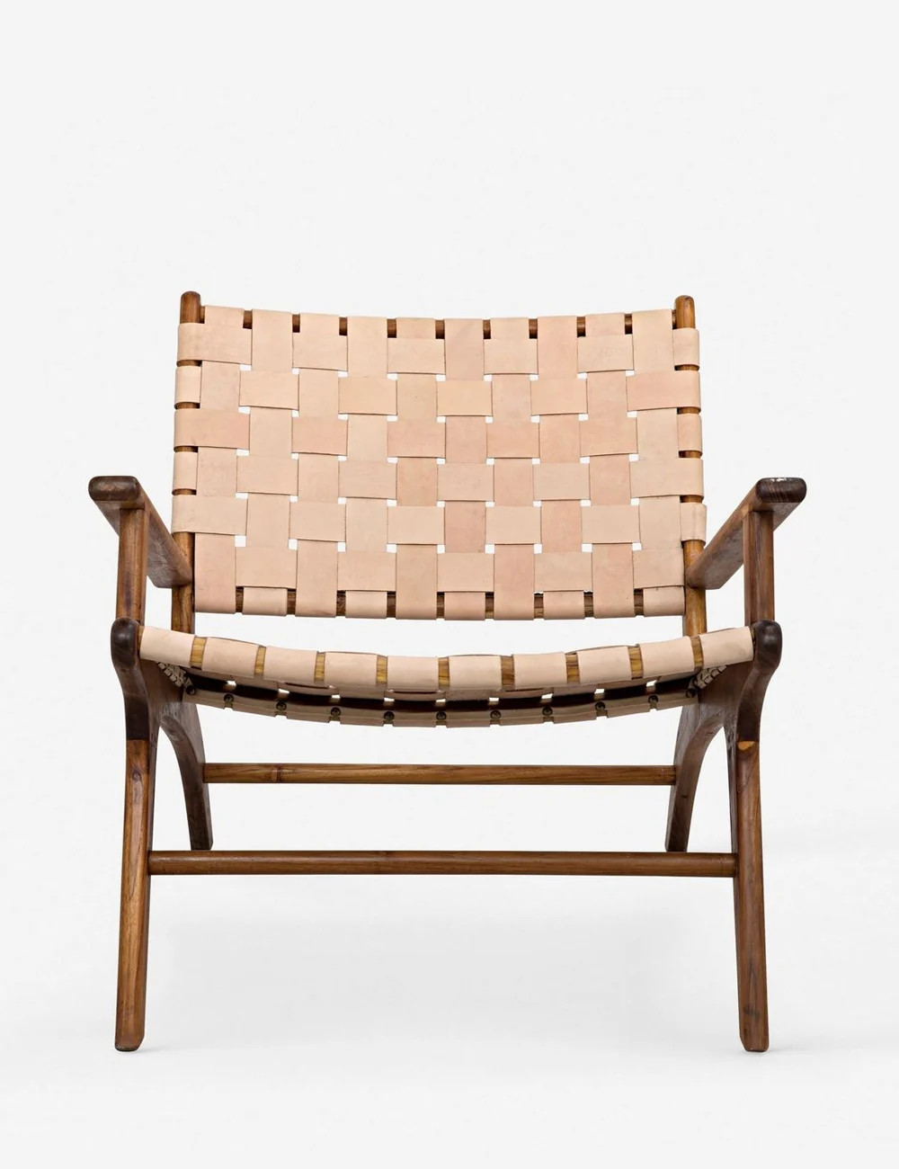 Jaslene Leather Accent Chair | Lulu and Georgia 