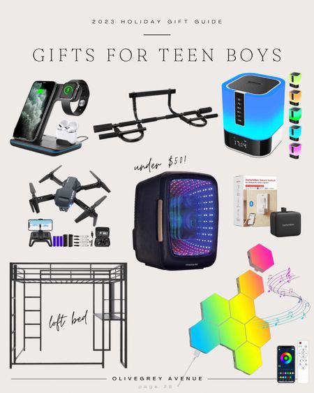 Ultimate gift guide for teen boys! Cool gadgets 👾

tech, electronics, gifts for guys

#LTKGiftGuide #LTKhome #LTKHoliday