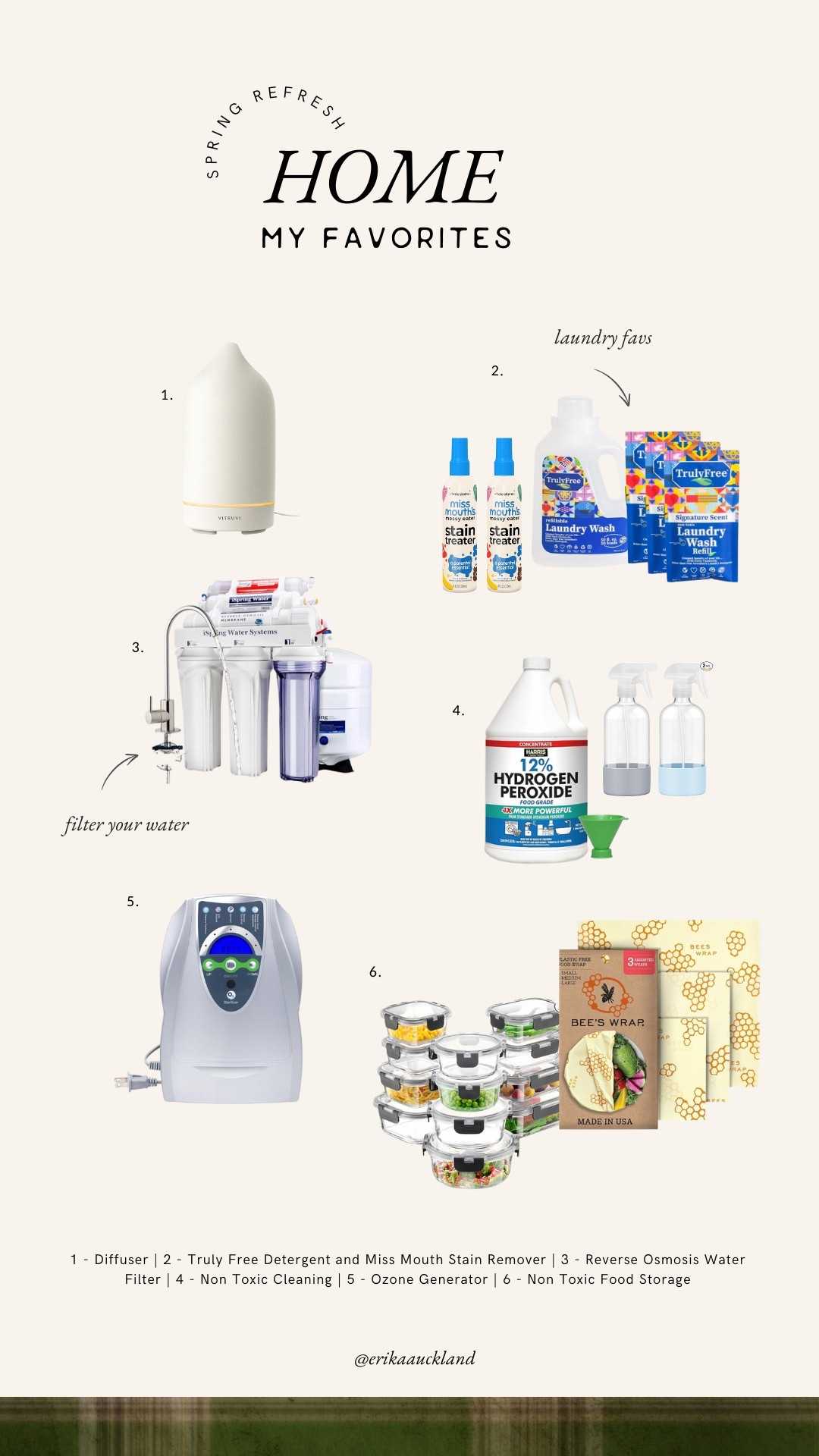 Spring Refresh—HOME FAVS