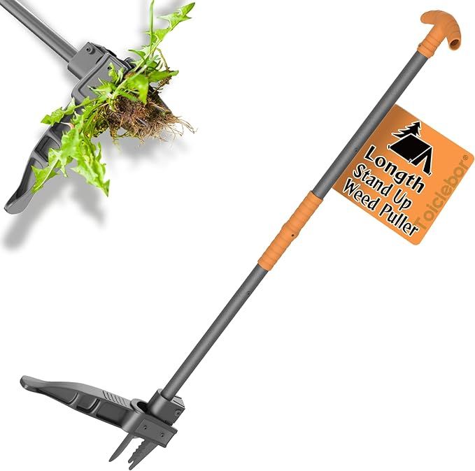 Stand Up Weed Puller,Weeder,Gardening Hand Weeding Tool with Long Ergonomic Handle,Easily Remove ... | Amazon (US)