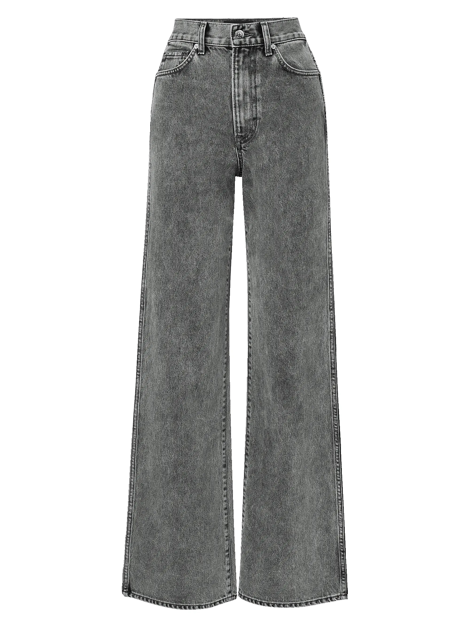 Taylor Acid Wash High-Rise Wide-Leg Jeans | Saks Fifth Avenue