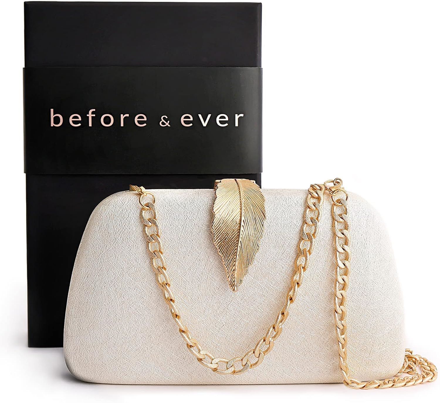 Before & Ever Evening Bag - Small Clutch Purses for Women Wedding - Women's Evening Handbags Form... | Amazon (US)