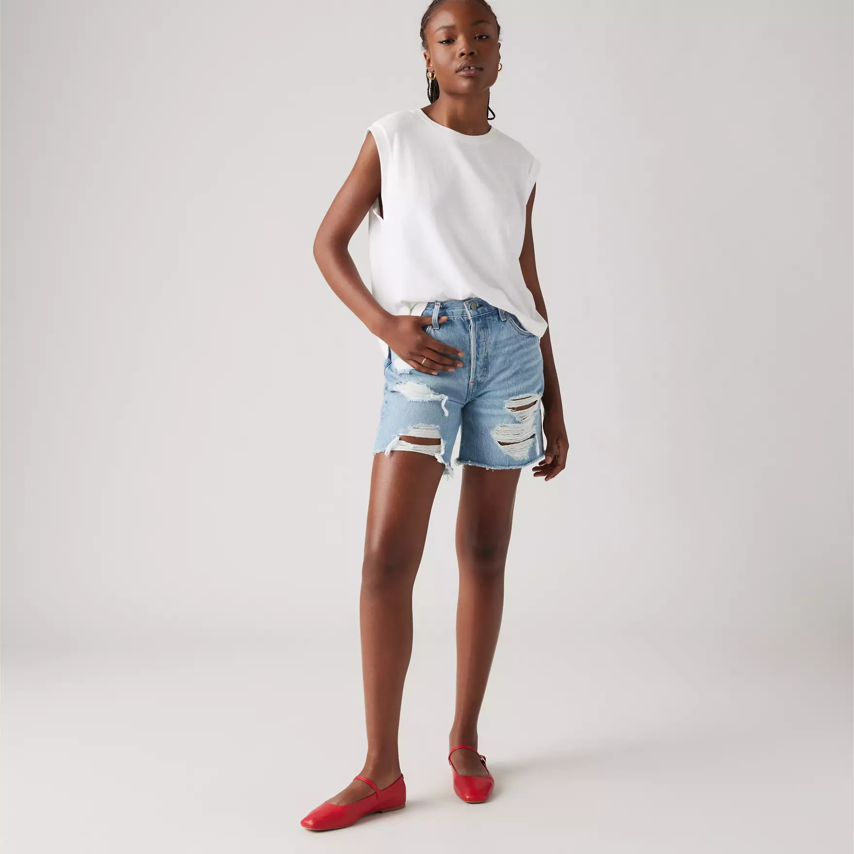 501® Mid Thigh Women's Shorts | Levi's US