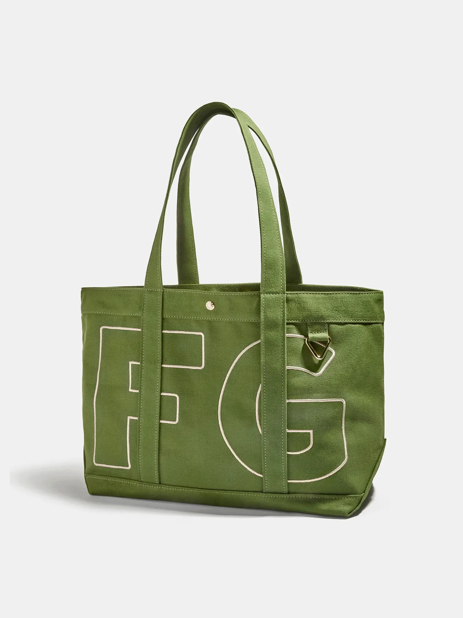 Custom Alpha Tote - Olive Green | BaubleBar