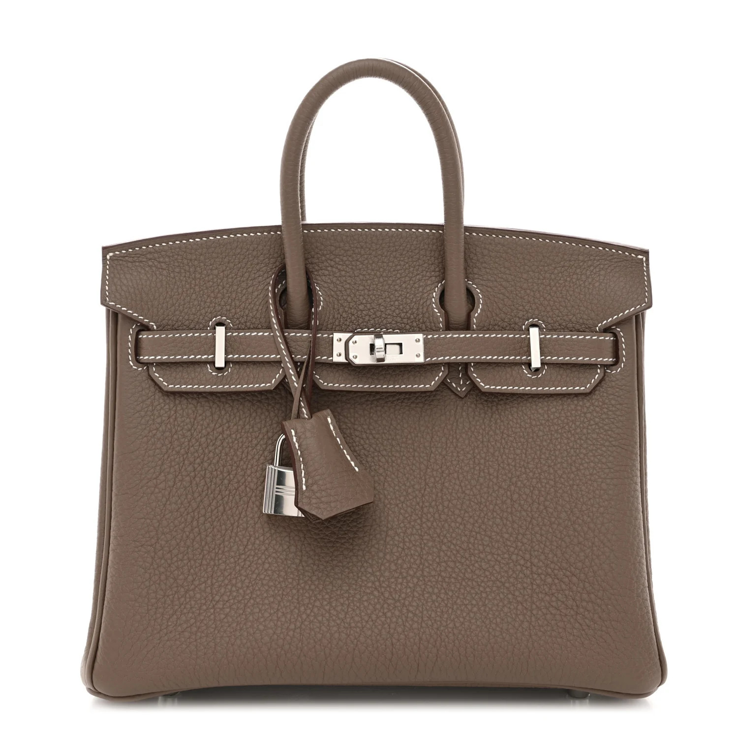 Togo Birkin 25 Etoupe | FASHIONPHILE (US)
