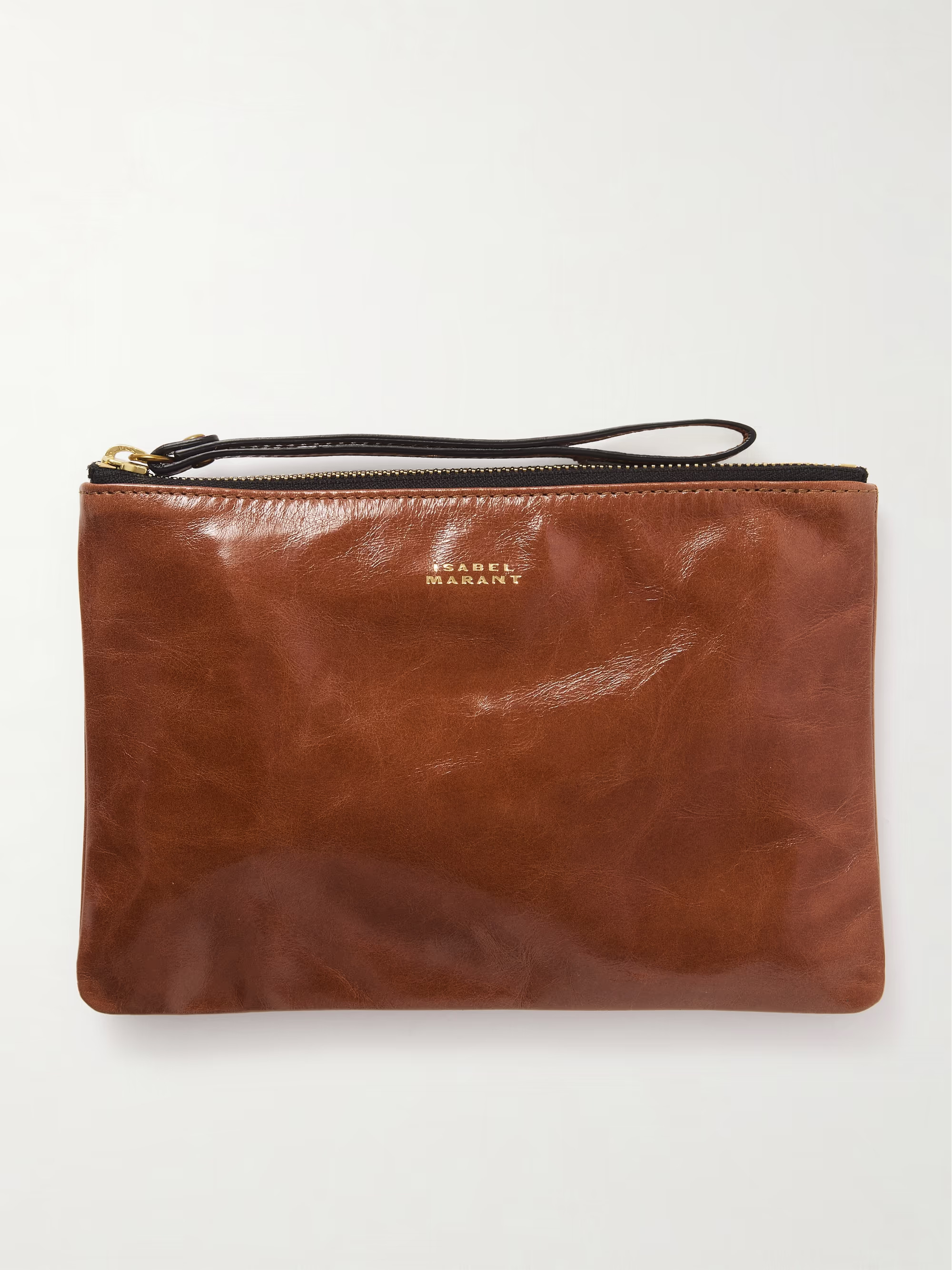 Mino crinkled-leather clutch | NET-A-PORTER (UK & EU)