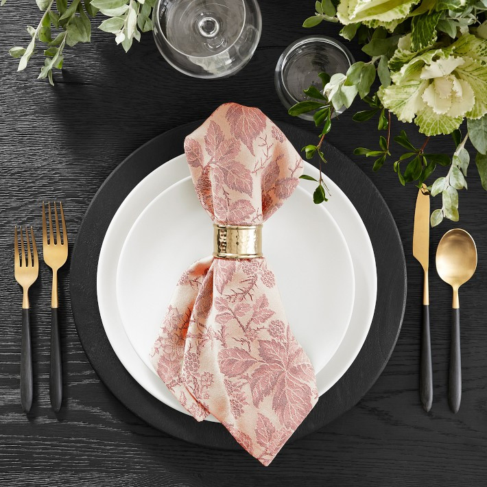 Antique Brass Napkin Rings | Williams-Sonoma