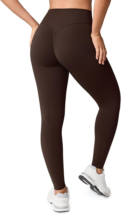 Hugcurve No Front Seam Hidden Scrunch Butt High Waisted Workout Leggings for Women Butt Lifting Y... | Amazon (US)