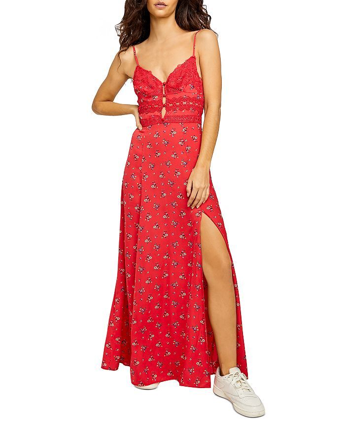 Out & About Lace Trimmed Maxi Dress | Bloomingdale's (US)
