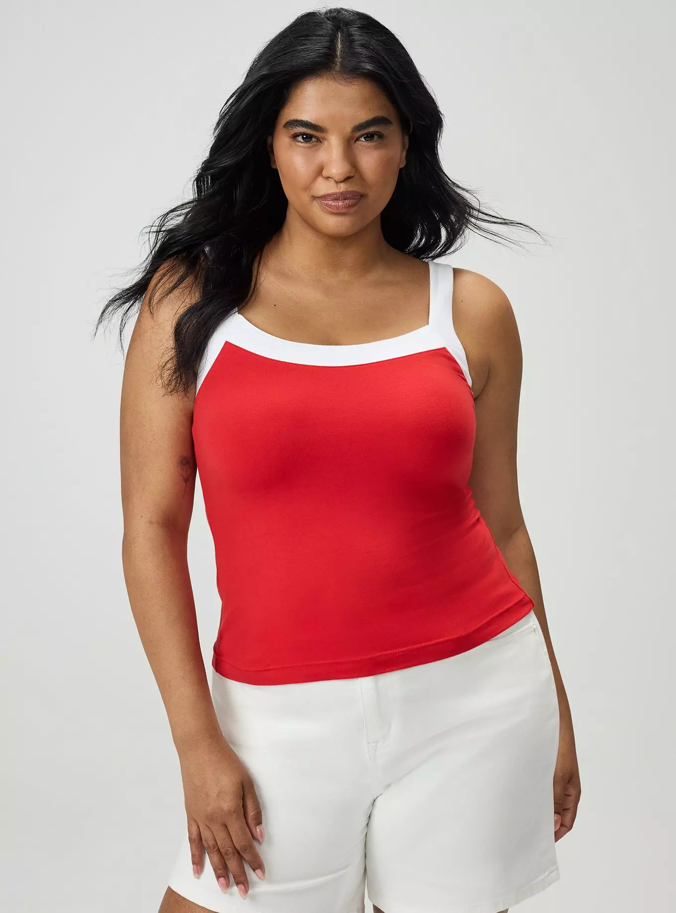 Foxy Wide Strap Tank | Torrid (US & Canada)