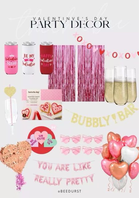 The perfect Galentines Day party decor! Valentine’s Day, champagne glasses, garland decor, balloons, piñata, coozies

#LTKparties #LTKfindsunder50 #LTKSeasonal