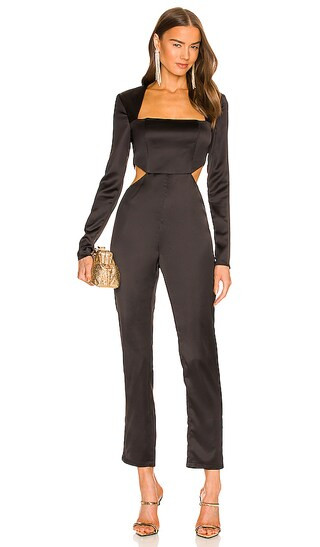 x REVOLVE Luisa Jumpsuit in Black | Revolve Clothing (Global)