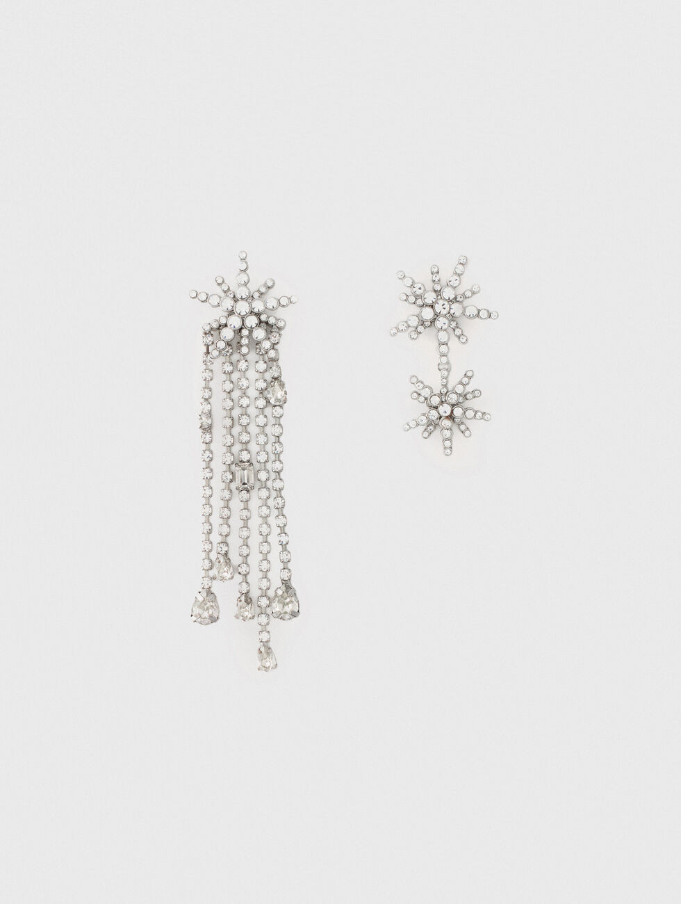 Star strass-earings Natural for Women | Maje | Maje US