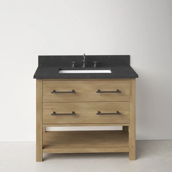 Keri 36'' Free-standing Single Bathroom Vanity with Vanity Top | Wayfair North America