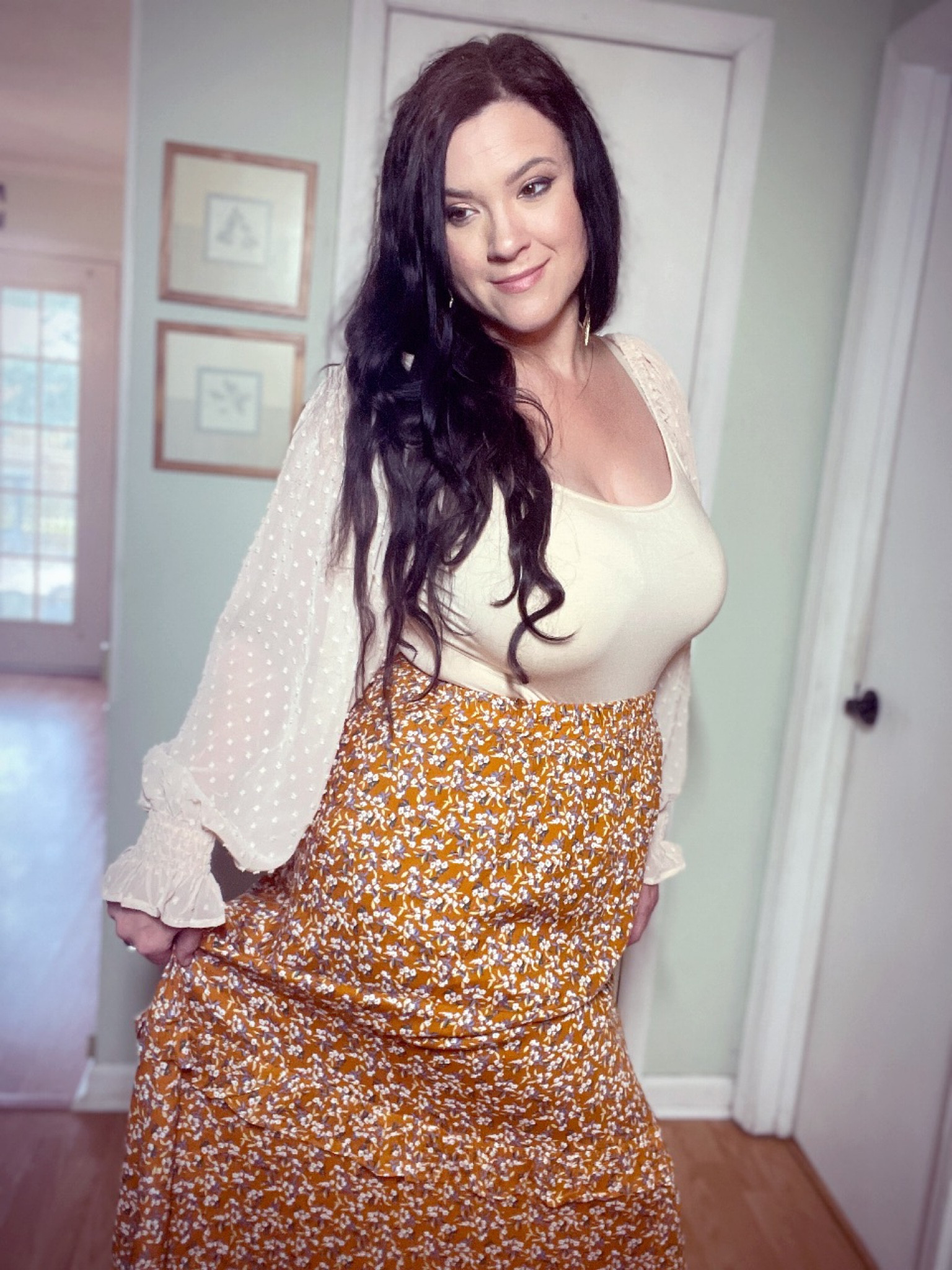 Puffy blouse bodysuit & floral skirt from Zeagoo! Code “beauty30” for 30% off! 

#LTKFind #LTKstyletip #LTKunder50