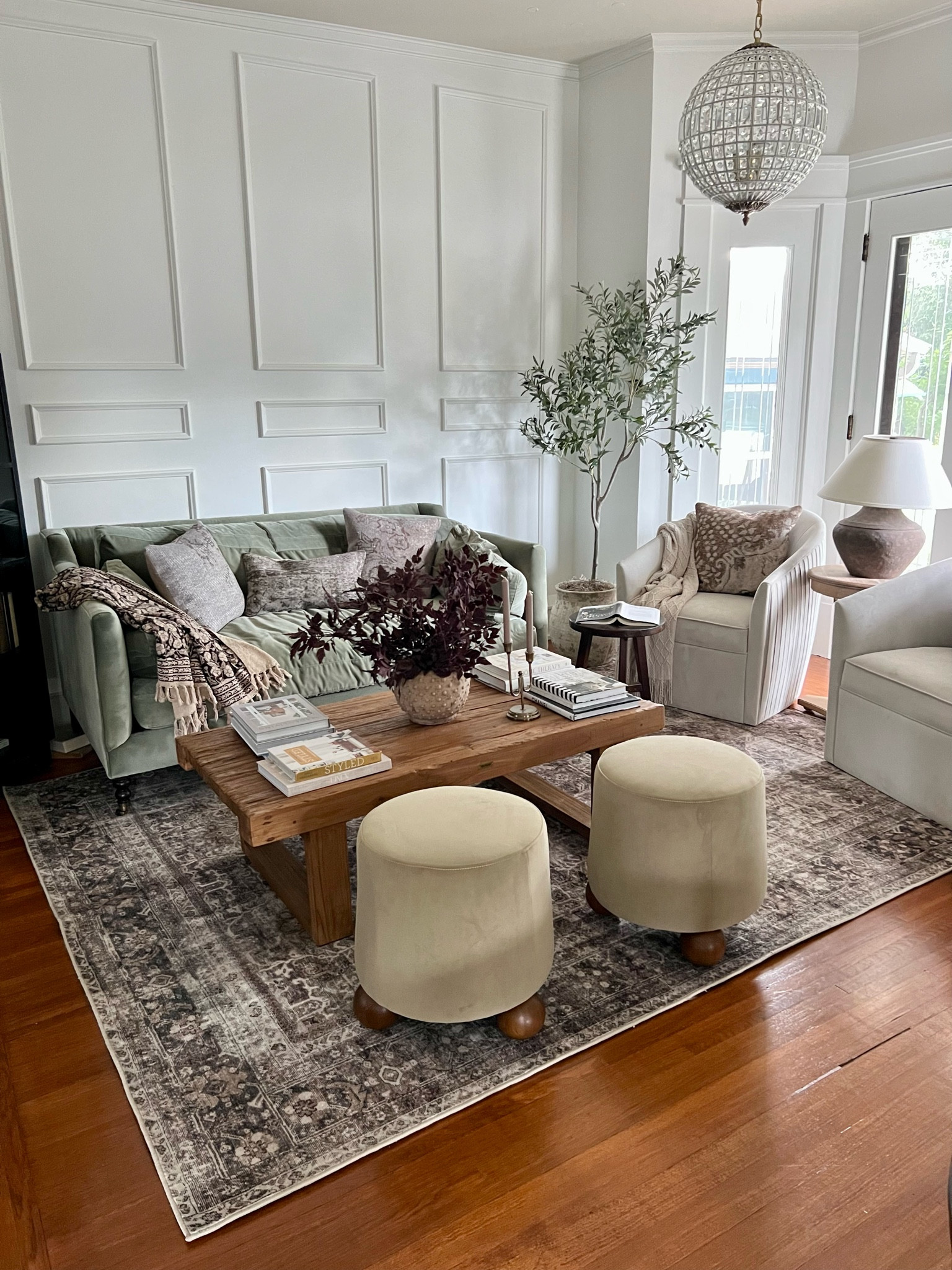 Shop my living room. My Joanna Gaines Magnolia area rug is 50% off!#LTKFind

#LTKsalealert #LTKhome
