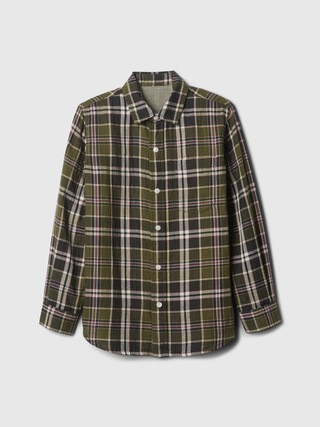 Kids Plaid Shirt | Gap Factory