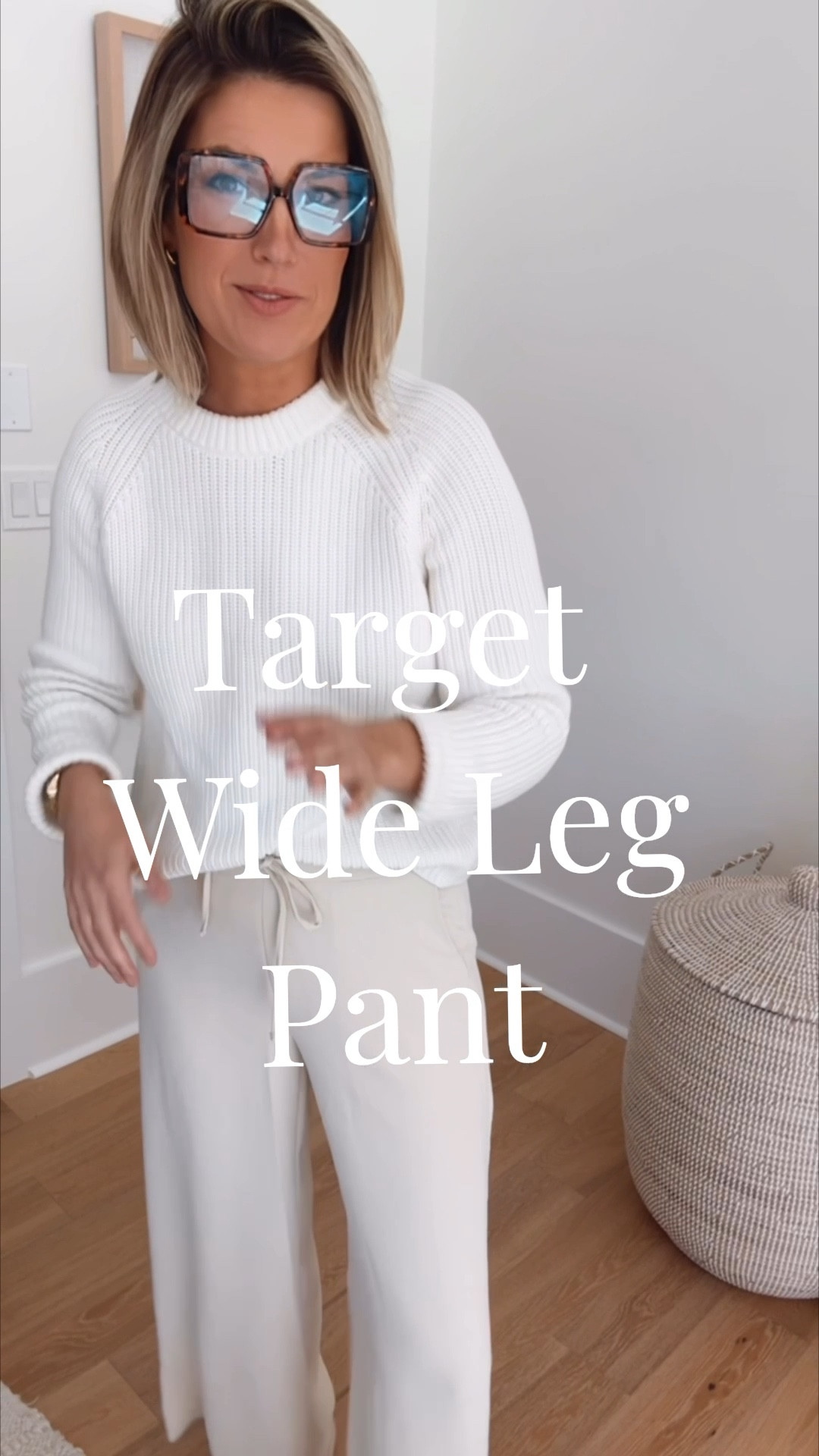 Wearing small in the wide leg pants and sweater. These target pants would be great for travel.  I am 5’11” for reference.  

#LTKTall #LTKTravel #LTKFindsUnder50