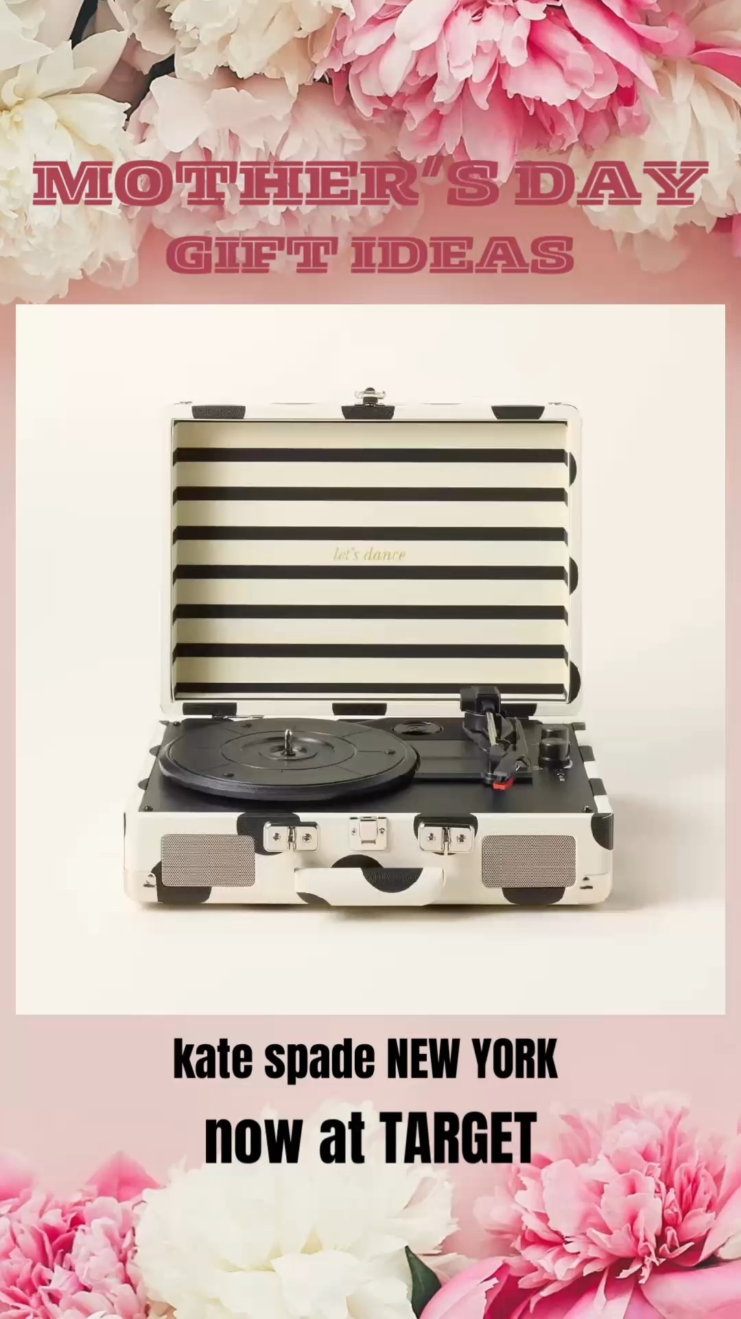 Mother’s Day Gift Ideas 🎁
kate spade NEW YORK now at TARGET 🎯 
Online: Starting April 12th @ 3AM
In Store: Starting April 12th