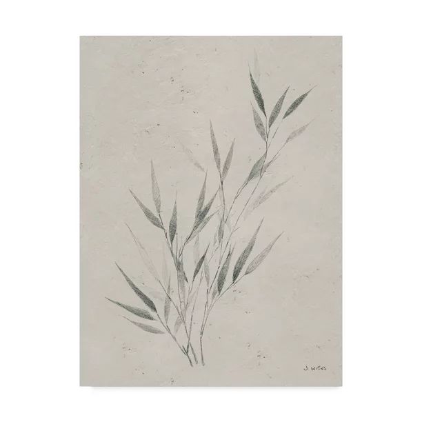 James Wiens Trademark Fine Art 'Soft Summer Sketches III' 2.00" x 19.00" Painting Canvas Art Prin... | Walmart (US)