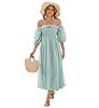 R.Vivimos Women Summer Half Sleeve Cotton Ruffled Vintage Elegant Backless A Line Flowy Long Dres... | Amazon (US)