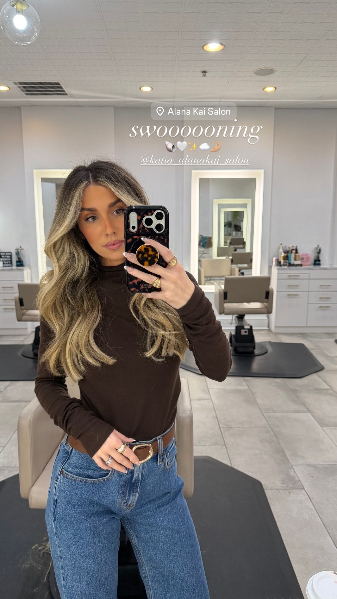 swoooooning 🐚🤍✨☁️🤌🏼 @alanakai_salon_  @katia_alanakai_salon