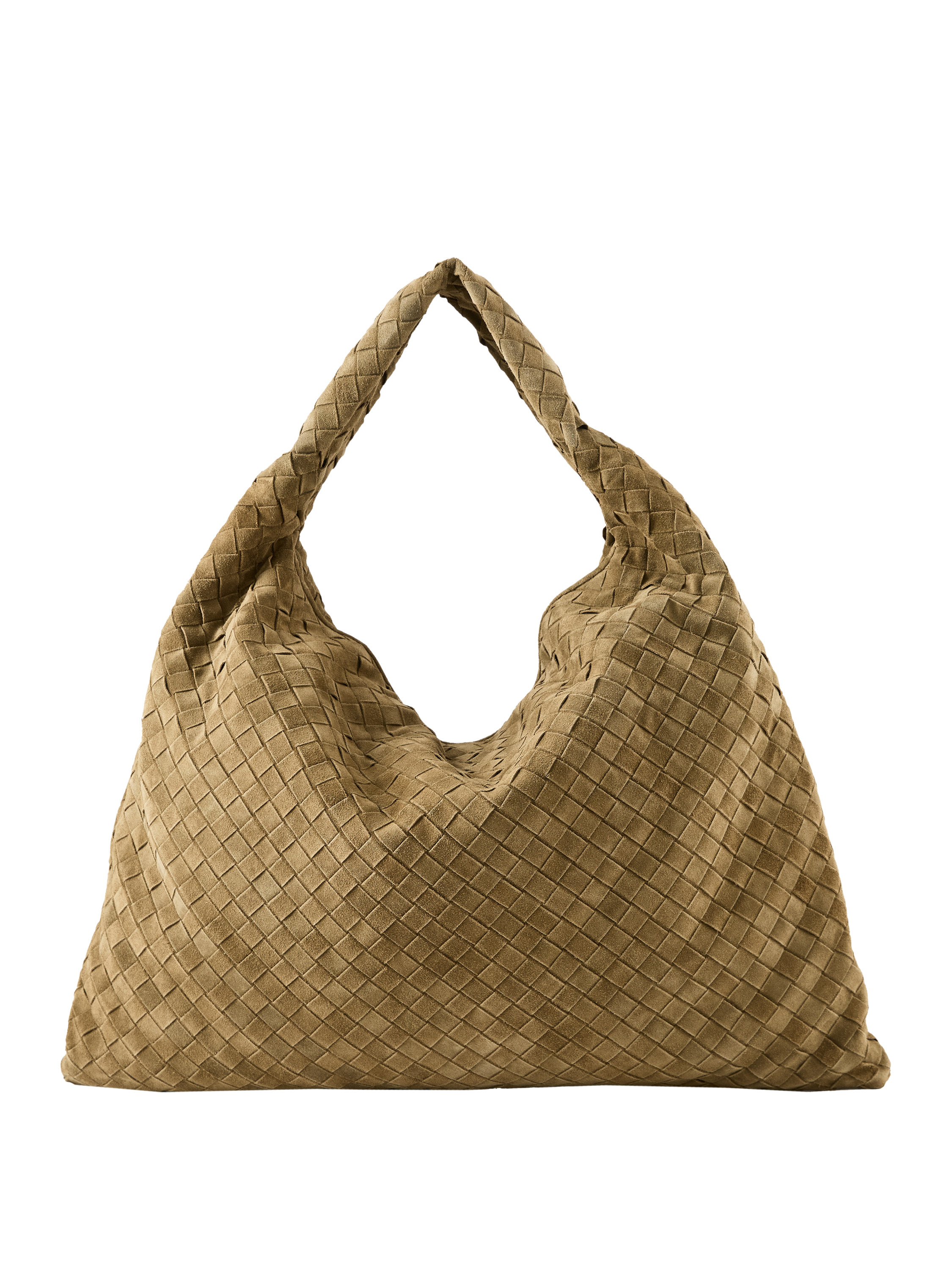 Schultertasche 'Large Hop' Mud | one size | 2100007169958 | Unger-Fashion.com