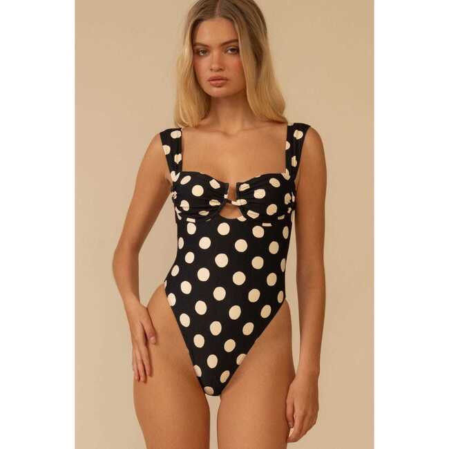 Montce Swim | Bella One-Piece, Polka Dot (Dots, Size 2X-Large) | Maisonette | Maisonette