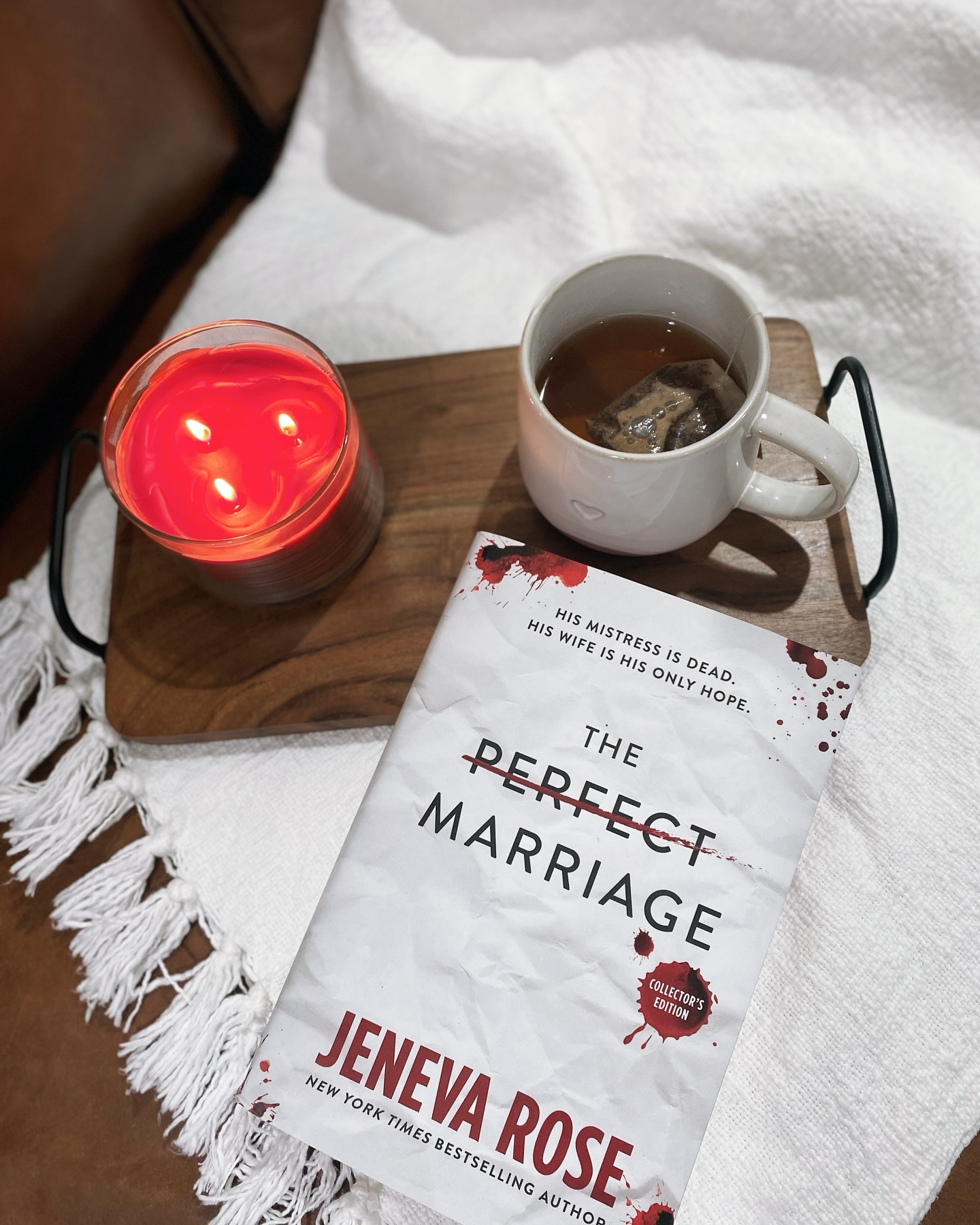 
I don’t read a ton of thrillers because I have an over active imagination and most of the time I figure them out too quickly. However, The Perfect Marriage by Jeneva Rose had me guessing the whole time. I loved it so much. I’m excited for The Perfect Divorce to come out later this year. 

Swipe to see this gorgeous special edition. Dare I say it's to d!e for? 


#LTKGiftGuide #LTKHome #LTKMostLoved
