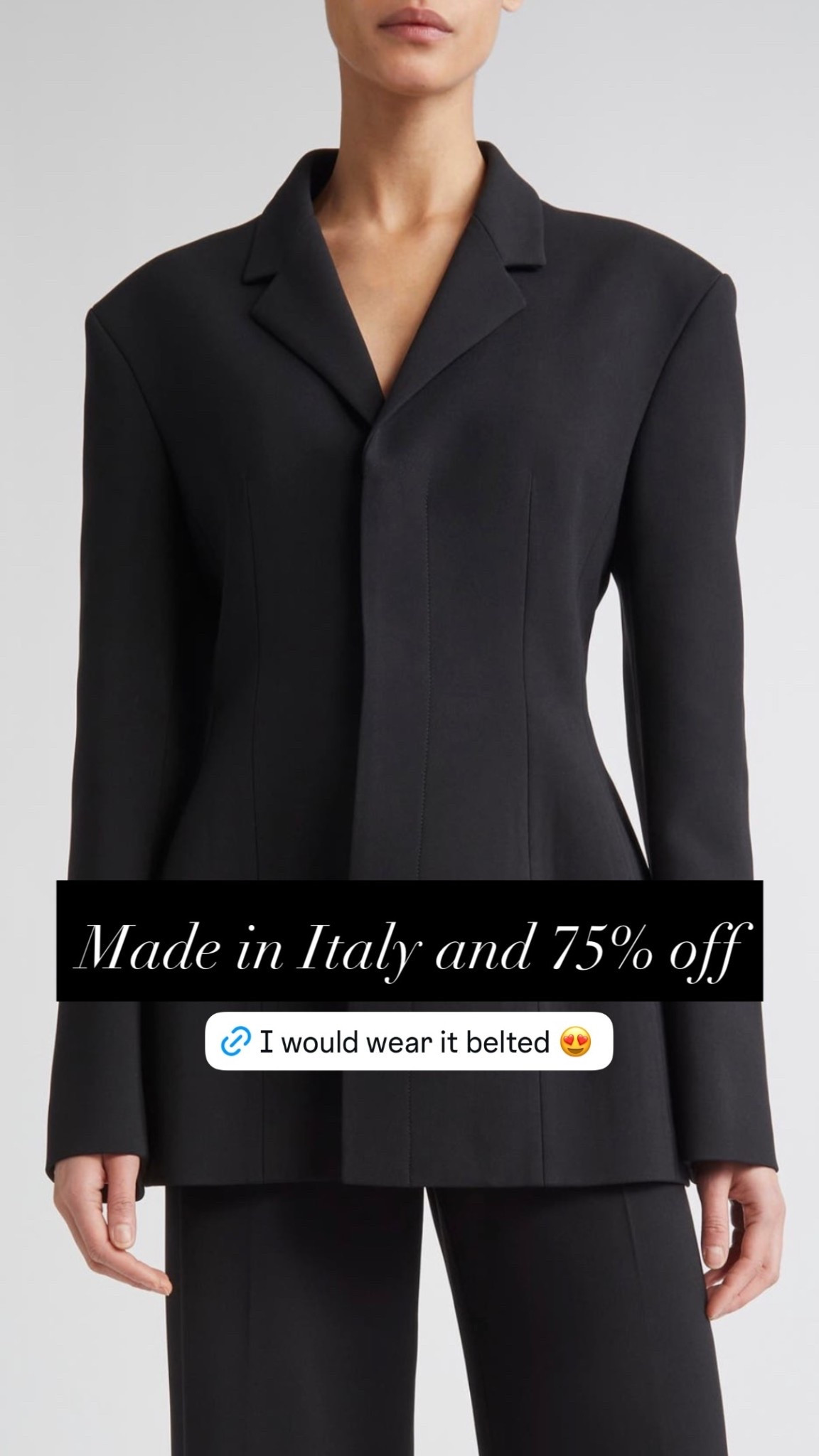 Fitted blazer on sale now! I linked a look for less too.

#classicstyle
#blackblazer
#winterjacket
#classicworkwear
#fittedblazer

#LTKSeasonal #LTKSaleAlert #LTKgrwm