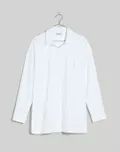 Crinkle Poplin Sidonie Oversized Long-Sleeve Shirt | Madewell