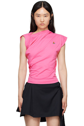 Vivienne Westwood - Pink Hebo T-Shirt | SSENSE
