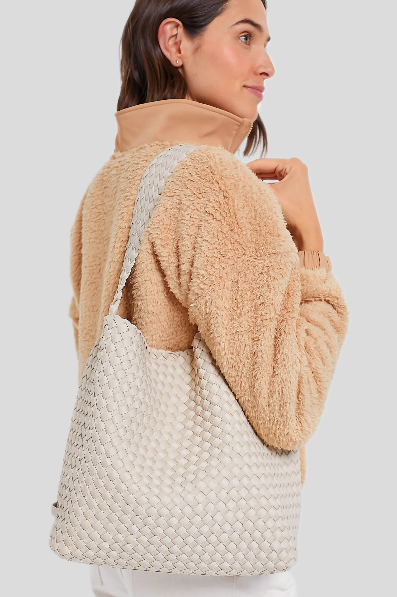 Ecru Nomad Hobo Bag | Tuckernuck (US)