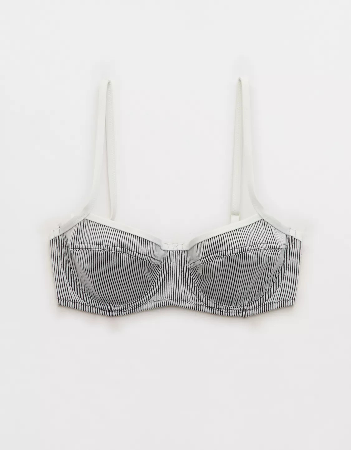 Aerie Ribbed Unlined Underwire Bikini Top | Aerie