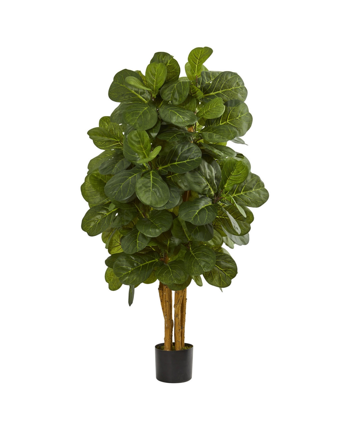Nearly Natural 4' Fiddle Leaf Fig Artificial Tree | Macys (US)