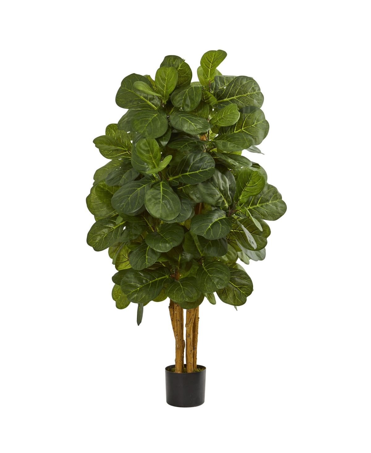 Nearly Natural 4' Fiddle Leaf Fig Artificial Tree | Macys (US)