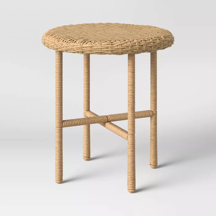 Tucker Wicker Patio Accent Table - Threshold™ designed with Studio McGee | Target