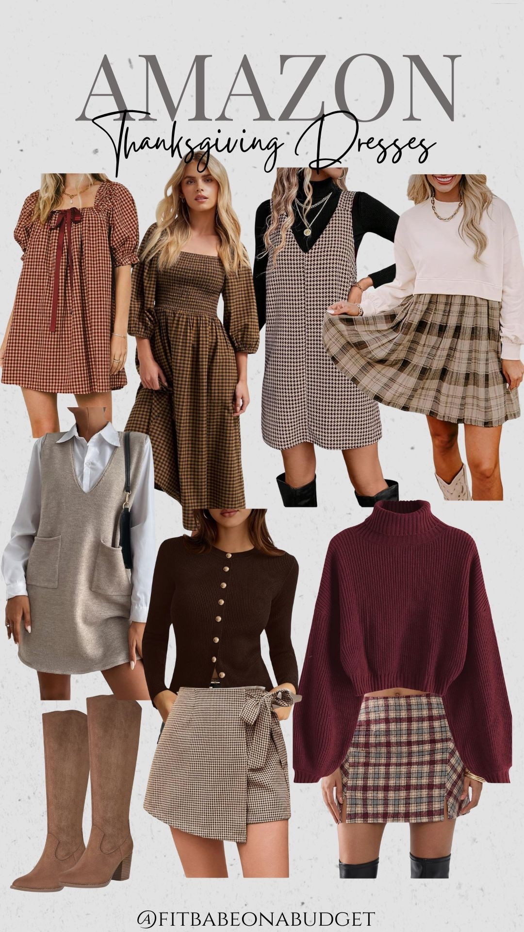 Amazon thanksgiving outfit ideas 

#LTKStyleTip #LTKHoliday #LTKFindsUnder50