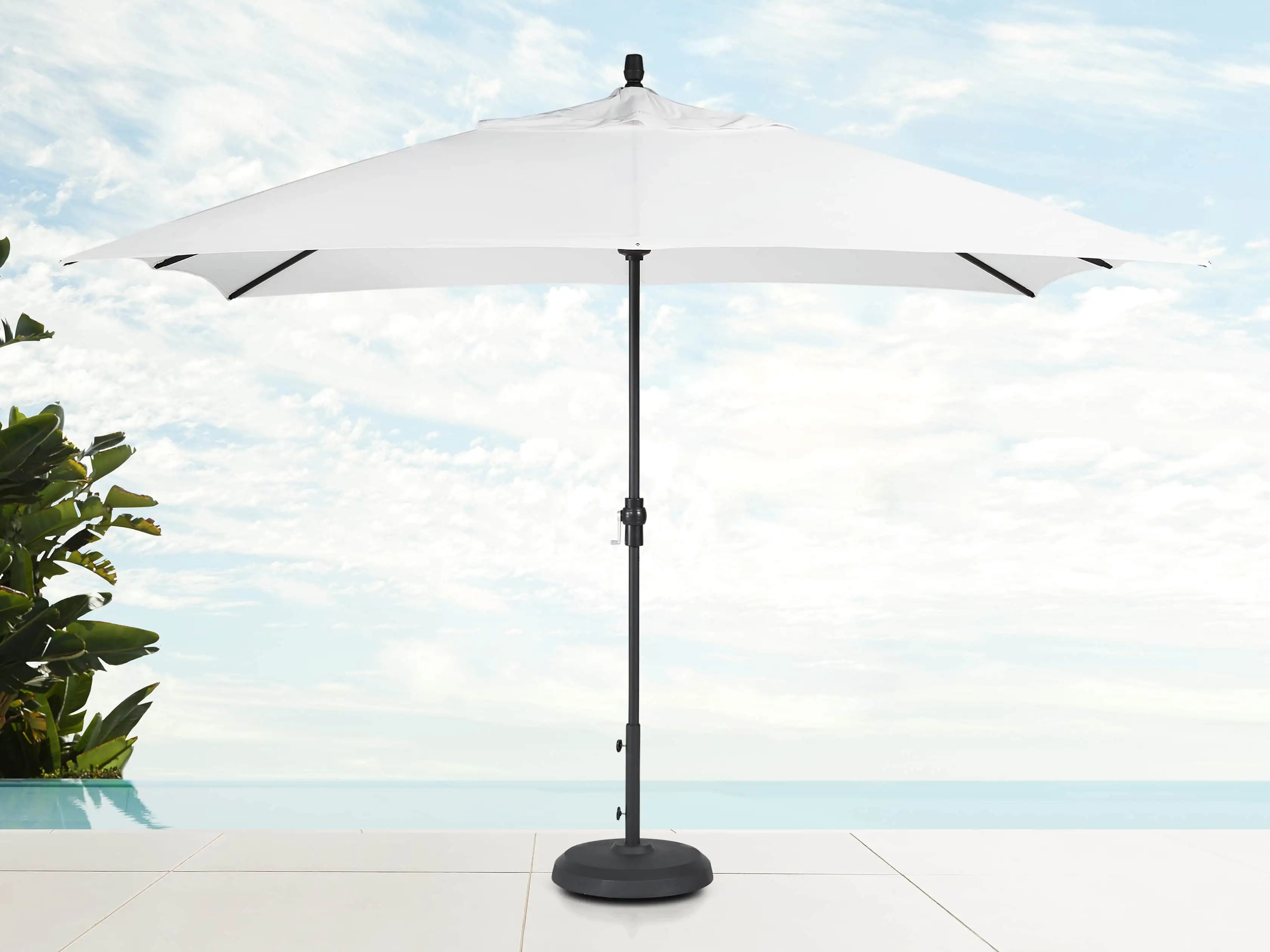 Outdoor Rectangular Market Umbrella | Arhaus