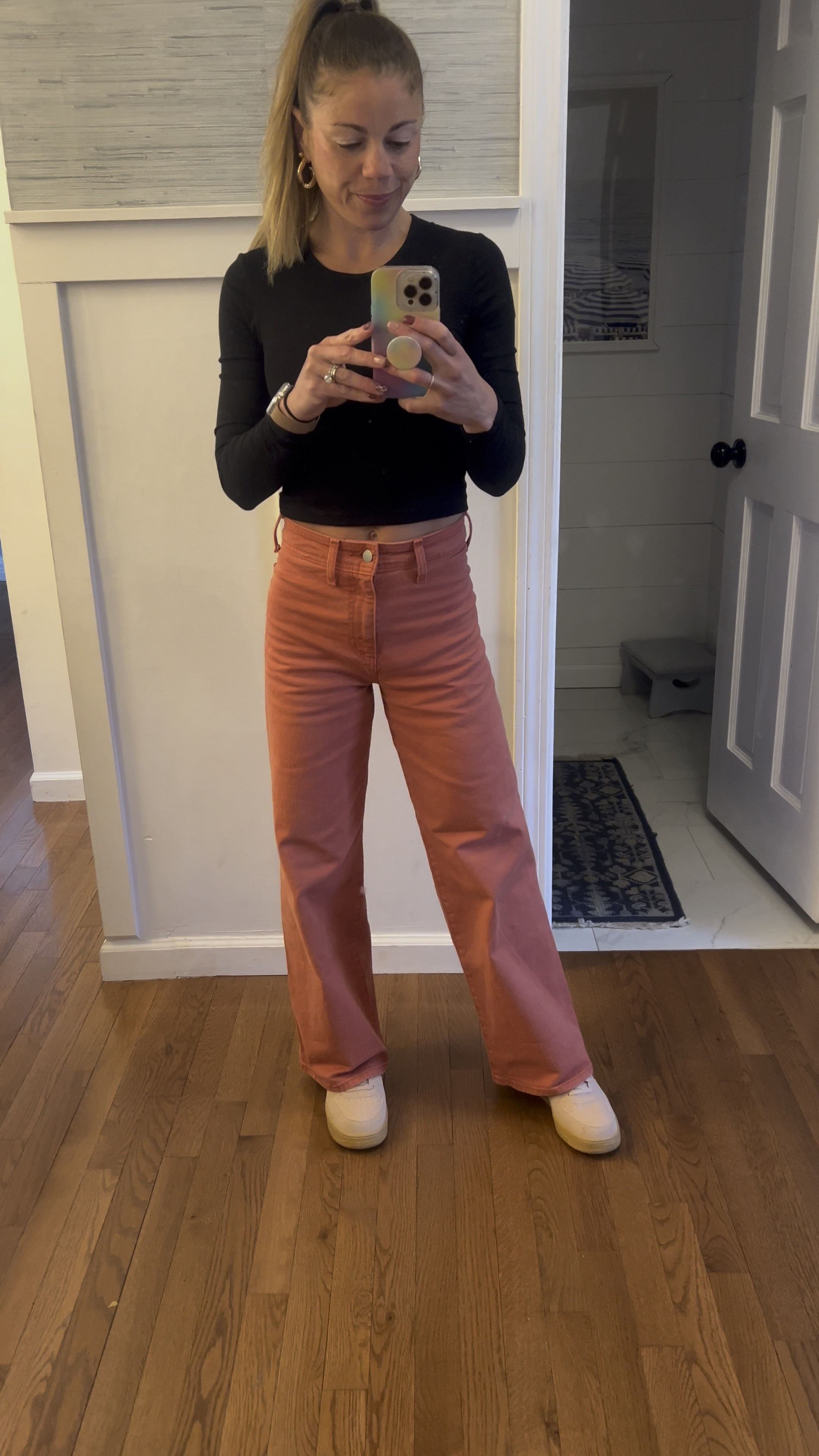 The best high rise wide leg ankle touch jeans! They come in a ton of colors too, they fit true to size!

#LTKSaleAlert #LTKWatchNow #LTKSeasonal