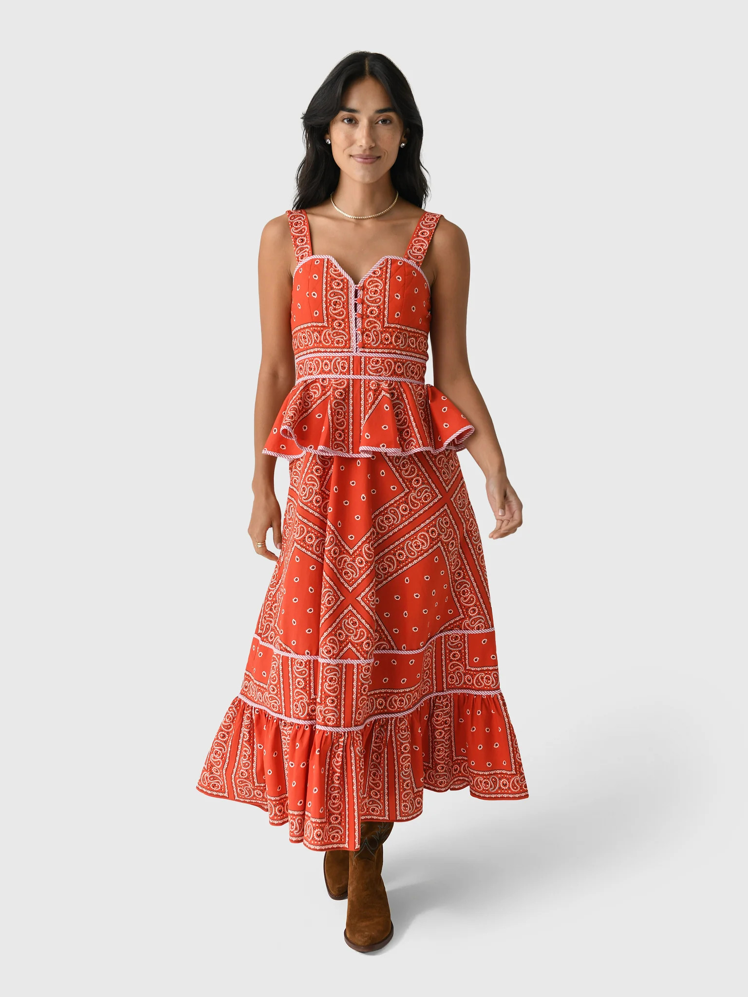 HUNTER BELL
                      
                     Women's Lacey Dress | Saint Bernard