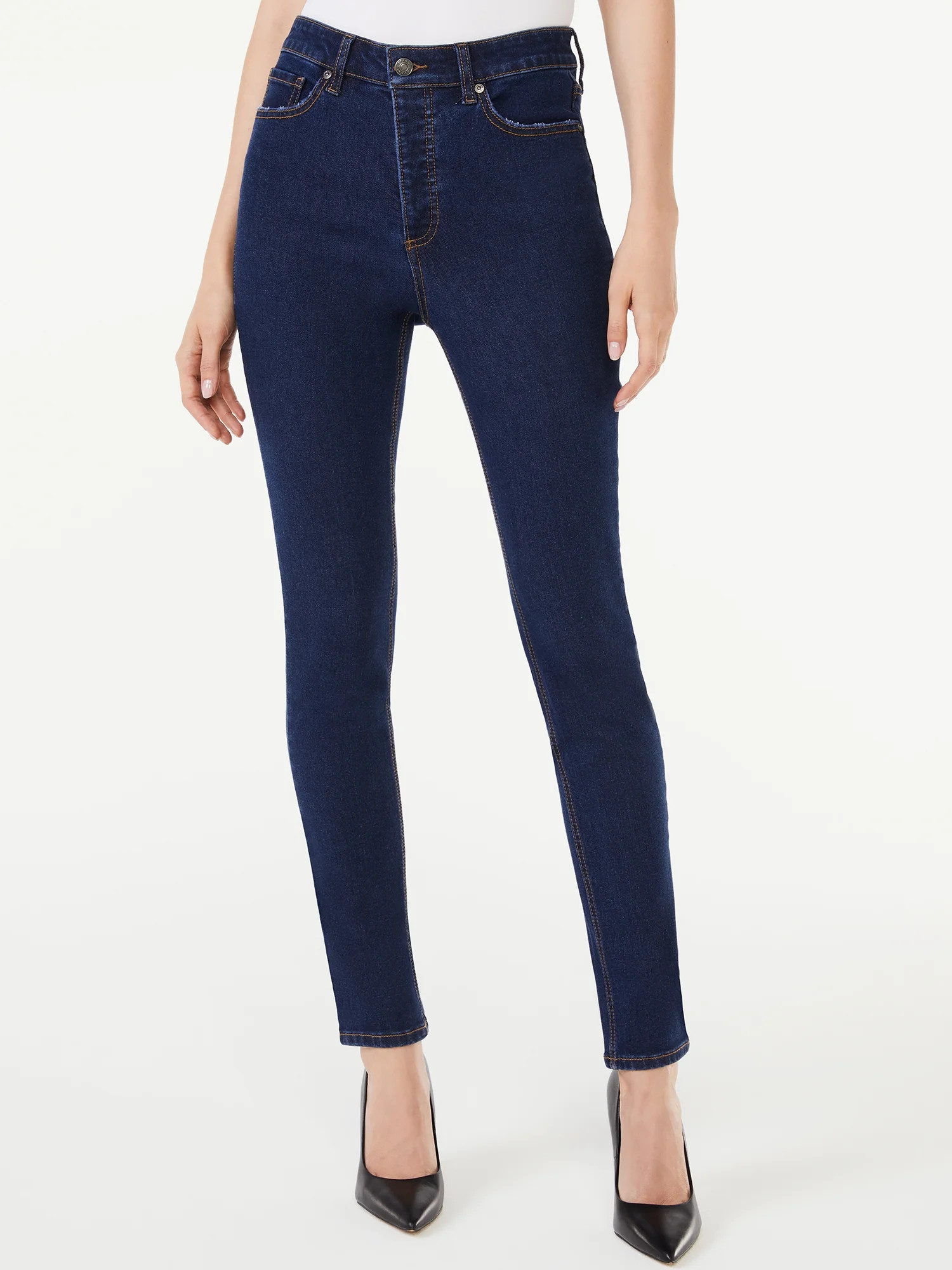Scoop Women's Essential Skinny Jeans | Walmart (US)