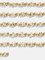 Initial Paris Bracelet - Gold | BaubleBar (US)